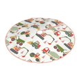 thumbnail image 2 of Kll Excavator Christmas Tree Skirt 36",Party Decorations Farmhouse For Christmas Decorations Holiday Party, 2 of 8