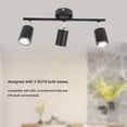 thumbnail image 3 of Track Lighting Kit, 85-265V LED Track Light Kit Easy Mounting 90 Degrees Rotatable  for Kitchen, 3 of 7