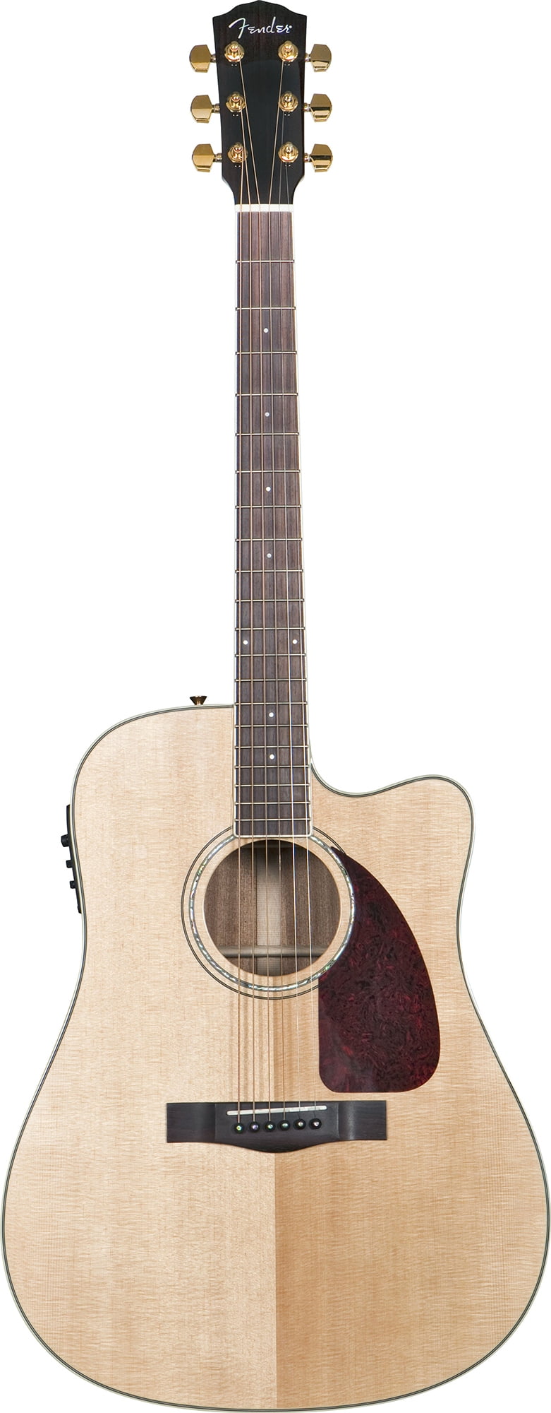 Pre-Owned Fender CD-320ASCE Dreadnought Cutaway Acoustic-Electric Guitar - Natural