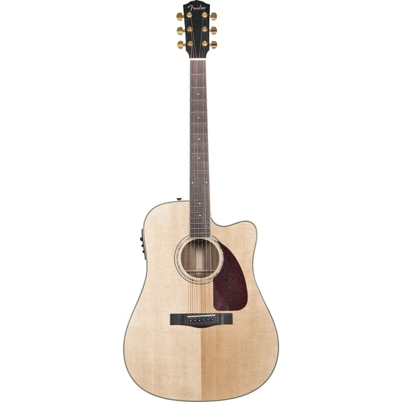 Pre-Owned Fender CD-320ASCE Dreadnought Cutaway Acoustic-Electric Guitar - Natural