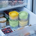 thumbnail image 5 of Silicone Ice Ball Maker Mold with Lid - 2.67 Inch Large round ice cube mold, Stackable Easy Release Whiskey Ice Spheres for Freezer, Cocktails, Bourbon, 5 of 8