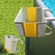thumbnail image 5 of Cesta de almacenamiento para equipo de natación, accesorios de natación, borde de piscina, drenaje hueco, gran capacidad, plegable, adecuada para piscina, baño, cesta de almacenamiento de plástico mul, 5 of 6