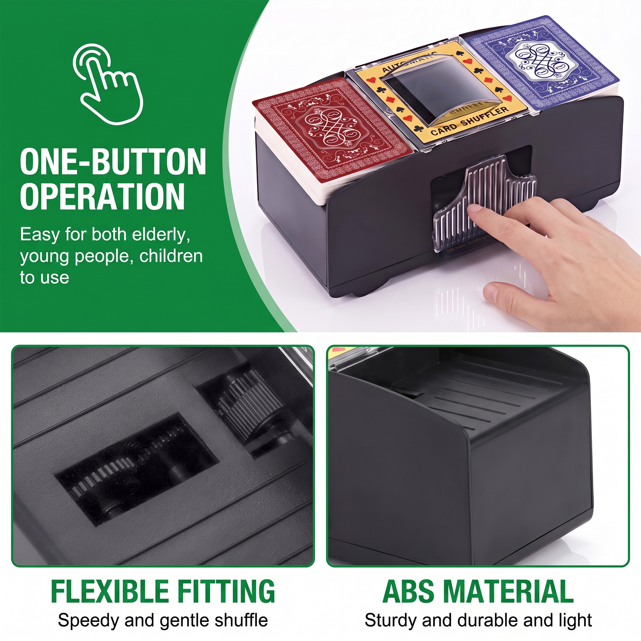 ALYLO Automatic Card Shuffler (1-2 Decks) photo 2