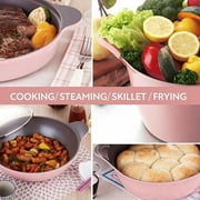Neoflam Eela 8-Piece Nonstick Cast Aluminum Cookware Set with Lid