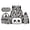 Cute Panda, variant on KUIFORTI Watermelon Capybara Boys School Bag Set 4 piece with Lunch Box Pencil Case Water Bottle Sleeve for Elementary Primary Middle School Students