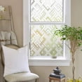 thumbnail image 2 of Blackout Window Film, Anti-Peek Window Film, Square Pattern Window Film, Anti-UV Privacy Screen, 44.5x200CM, 2 of 5