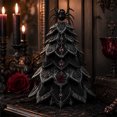 thumbnail image 3 of Halloween Table Decor Sewing Craft Kit Black Cat Tree 7.48 Inch 3D Quilted Patchwork Fabric DIY Set for Adults Beginners Holiday Home Party Decor Gift, 3 of 11