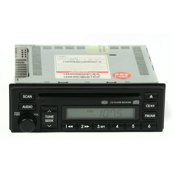 Restored Kia Sorento 2003-2006 AM FM Radio Single Disc CD Player 96140-3E200 (Refurbished)