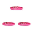 thumbnail image 3 of Youkk 1/2/3/5 Collier de Chat Durable et Durable - pour une Expérience Sans Souci Whelping Col Nouveau-Né Chien Whelping Collier Réglable rose Rouge 3PCS, 3 of 6