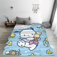 thumbnail image 2 of Pochacco Fleece Blanket Super Soft Cozy Throw Blanket 60"X50", Lightweight Fuzzy Comfy Flannel Blanket Warm Plush Throw Blankets For Couch, Sofa, Bed, 2 of 7