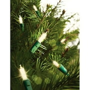 Angle View: Holiday Time Synchronized Mini Lights, Clear, 150 Count