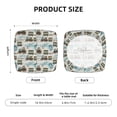 thumbnail image 5 of Bingfone Transport Train Restaurant Chair Seat Covers,Removable Washable Chair Covers Protects, 5 of 8