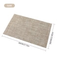 thumbnail image 3 of Manteles individuales de vinilo duraderos de primera calidad SHAOSZC de 6 piezas, elegantes, ideales para comer en interiores y exteriores, diseño resistente al agua, a la decoloración y a las, 3 of 7