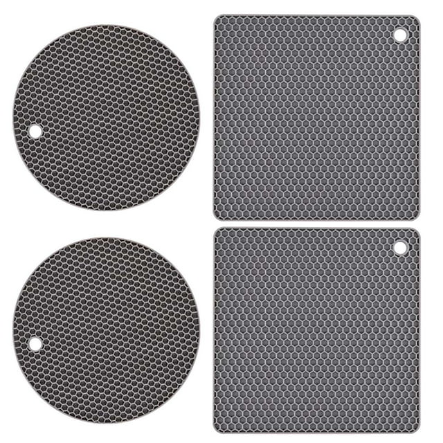 Yhmxh Kitchen Essentials Gadgets de Cuisine Ensemble de Tapis Isolation Thermique Tapis de Table Tapis de Casserole de Cuisine Tapis de Cuisine Tapis de Casserole Tapis d'Isolation Thermique de Four Accessoires KitchenAid Accessoires de Cuisine