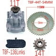thumbnail image 2 of Applies to T8F Clutch Drum Gear Box Sprocket chain 33cc 43cc 49cc Ty Rod II Go Kart Mini Moto Dirt Bike Scooter Xtreme ATV buggy, 2 of 5