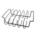 thumbnail image 4 of 4 In 1 Barbecuing Non Stick Easy Clean Kitchen Durable Rib Rack Roasting Stand, 4 of 10