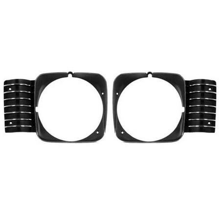 Nova Headlight Bezel - Dynacorn M1670 LH/RH Headlamp Bezel, 1968 Nova