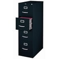 thumbnail image 4 of Cooper 25" 4-Drawer Metal Letter Width Vertical File Cabinet in Black, 4 of 10