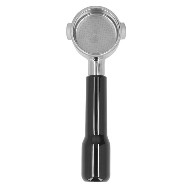51mm Coffee Bottomless Portafilter, Comfortable Grip 51mm Portafilter Detachable Extraction Improvement Replacement For ECO310 Coffee Machine