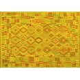 thumbnail image 1 of Ahgly Company Indoor Rectangle Southwestern Yellow Country Area Rugs, 3' x 5', 1 of 4