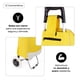 thumbnail image 3 of Carrito Plegable Multifuncional Queen Sense Ideal Para Mandado Supermercado Con Bolsa De Lona Color Amarillo, 3 of 6