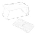 thumbnail image 6 of Bed Tray Laptop Foldable Table, Kids Lap Desk Homework Table, 6 of 8