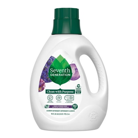 Seventh Generation Liquid Laundry Detergent - Lavender - 90 oz- Pack of 2