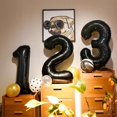 thumbnail image 4 of Globos de helio de mylar LIUXGMXG número gigante negro 61 40 pulgadas, 4 of 5