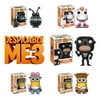 Pop! Movies: Despicable Me 3 Kyly, Fluffy, Spy Gru,Dave and Jerry! Vinyl Figures Set of 5