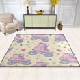 thumbnail image 2 of Yayeee Area Rugs for Living Room 5.2'x4' Non Slip Washable Bedroom Floor Carpet, Roller Disco, 2 of 5