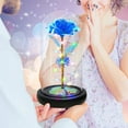 thumbnail image 5 of Galaxy Glass Rose Flower Gift for Mom, Light Up Forever Eternal Rose in Glass Dome for Mom Grandma Wife Girlfriend, Perfect Women Gifts for Mother's Day, Valentine's Day, Birthday, Anniversary, 5 of 7