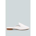 thumbnail image 2 of CALICO White Organic Canvas Mules, 2 of 7