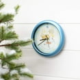 thumbnail image 2 of Mark Feldstein Peace On Earth Precious Moments Blue 8 x 8 Holiday Hanging Wall Clock, 2 of 6