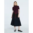 thumbnail image 2 of Free Assembly Women's Tech Midi Skirt, Sizes XS-XXL, 2 of 6
