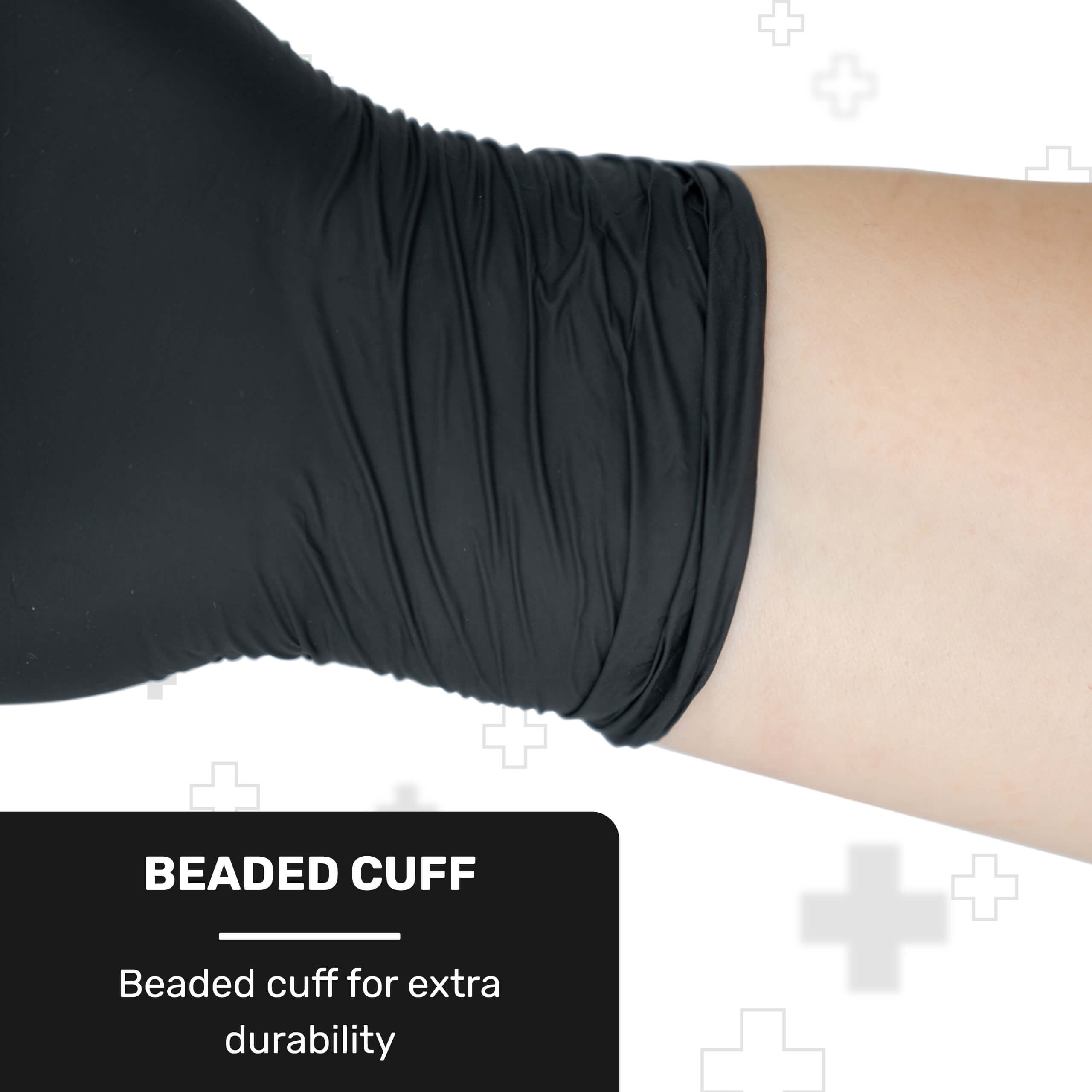 WellBefore Black Vinyl Disposable Gloves - Small 200 Ct. - Powder & Latex-Free Gloves