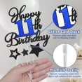 thumbnail image 2 of Cake Topper OffiCreative Decoración con Brillo para 11.º Cumpleaños, 2 of 7