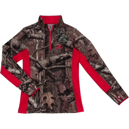 Mossy Oak Break-Up Infinity Women's Half Zip Top