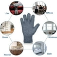 thumbnail image 4 of 2 Pairs Microfiber Gloves for plants Dusting Cleaning Glove Mittens House Cars Blinds Dusting, 4 of 6
