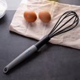 thumbnail image 2 of LEEYNEER 1Pcs Hand Egg Mixer Whisker Kitchen Tool Grey Heat Resistant PP, 2 of 8