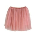 thumbnail image 3 of Kids Girls Dance Party Skirt - Solid Color Ballet Tutu, Professional Gymnastics Practice Skirt for Performance and Daily Class, 3 of 4