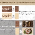 thumbnail image 2 of Unidad flash USB TATMOHIK Wooden personalizada de 16 GB 3.0, paquete de 25, 2 of 7