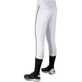 thumbnail image 3 of TOURNAMENT w/Pipe Softball Pant - WHITE,BLACKPIPE - S, 3 of 8