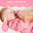 thumbnail image 6 of Baby Grooming Healthcare Kit Baby Safety Care Set Nail Clipper Brush Comb Scissors Thermometer Nasal Aspirator Finger Toothbrush Baby Essentials Nursery Kit for Newborn Girl Boys (Pink), 6 of 9