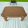 thumbnail image 2 of Vandue Kids Sand Table, Play Sand Activity Table, Toddler Sensory Summer Outdoor Toys, 2+ Years Old with Race Track Lid, 2 of 7