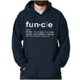 thumbnail image 3 of Funcle Fun Uncle Definition Cool Men's Big & Tall Graphic Hoodie Brisco Brands 4X, 3 of 5
