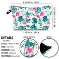 thumbnail image 3 of Makeup Bag Multipurpose Fashion Plant Pattern Cosmetic Bag Makeup pouch, 3 of 6