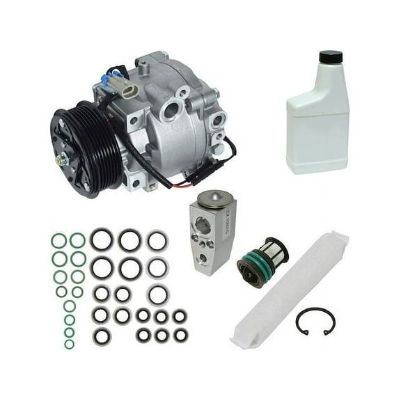 A/C Compressor Kit - Compatible with 2015 - 2022 Chevy Trax 1.4L 4-Cylinder LUV VIN B Turbocharged 2016 2017 2018 2019 2020 2021