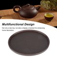 thumbnail image 4 of Premium Bamboo Tea Tray, Japanese Style Serving Board, Tea Dessert Food Dinner, Spacious Storage Capacity, 4 of 8
