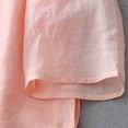 thumbnail image 4 of RXIRUCGD Chemisier Chemise Haut Uni à Col Montant à Manches Longues Décontracté pour Femme Printemps Été, Rose, Taille : 2TG, 4 of 6