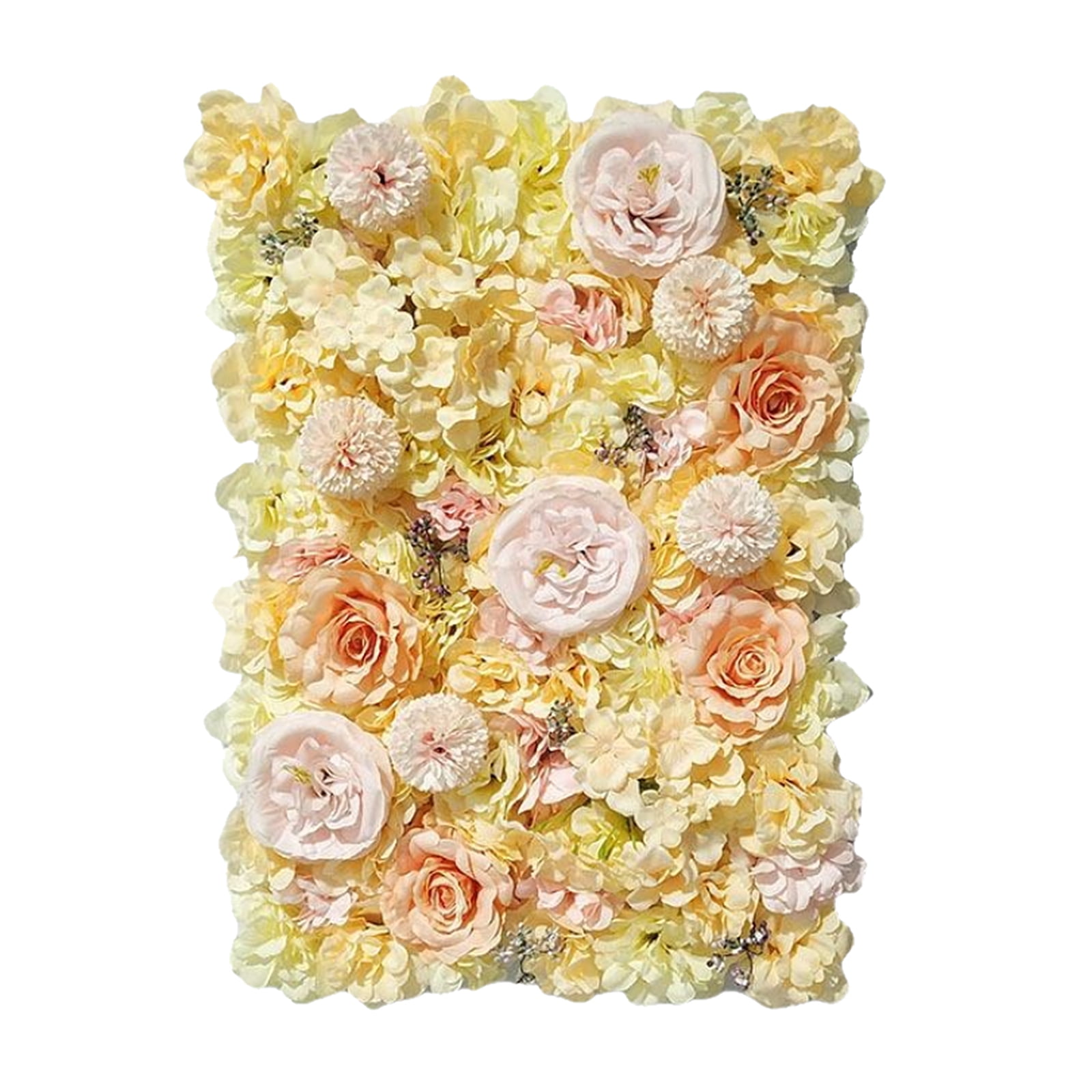 Fake Rose Flower Champagne Flower Venue Floral for Wall Panel Party Decor Fake Rose Flower Champagne Flower Venue Floral for Wall Panel Party Decor